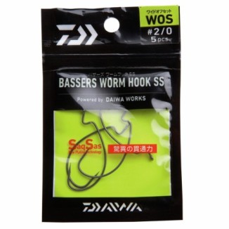 Kabliukai Daiwa Bassers Worm WOS