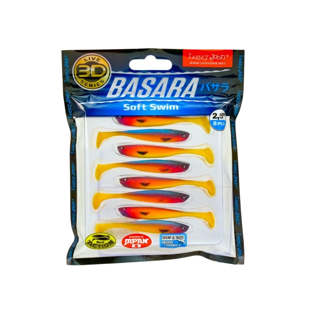 Guminukas Lucky John 3D Basara Soft Swim | SALMO Lietuva