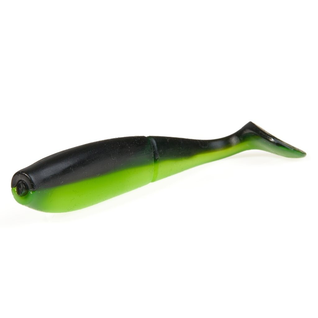 Guminukas Lucky John 3D Zander Paddle Tail