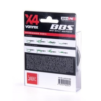 Valas pintas Lucky John Vanrex X4 BBS Moss Green 125m