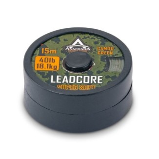 Valas pintas Anaconda Super Soft Leadcore Camou Green
