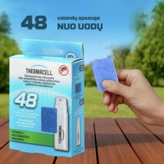 Paketas įrenginio nuo uodų papildymui Thermacell Original