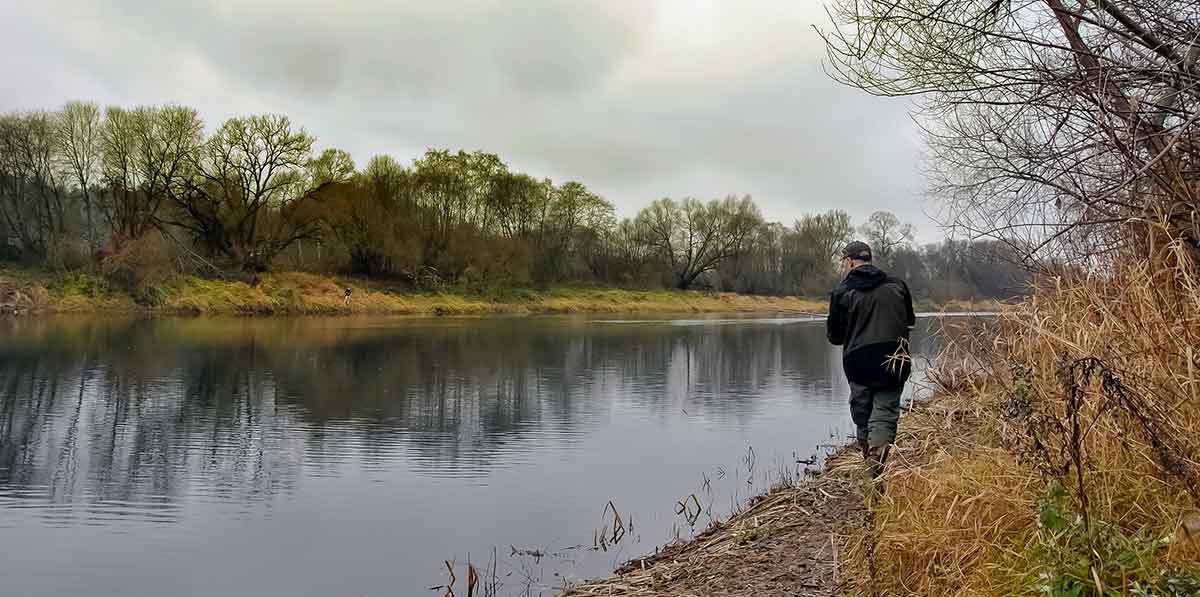 Šapalų spiningavimas iki užšąlant Nevėžiui. Kuo ir kaip gaudyti