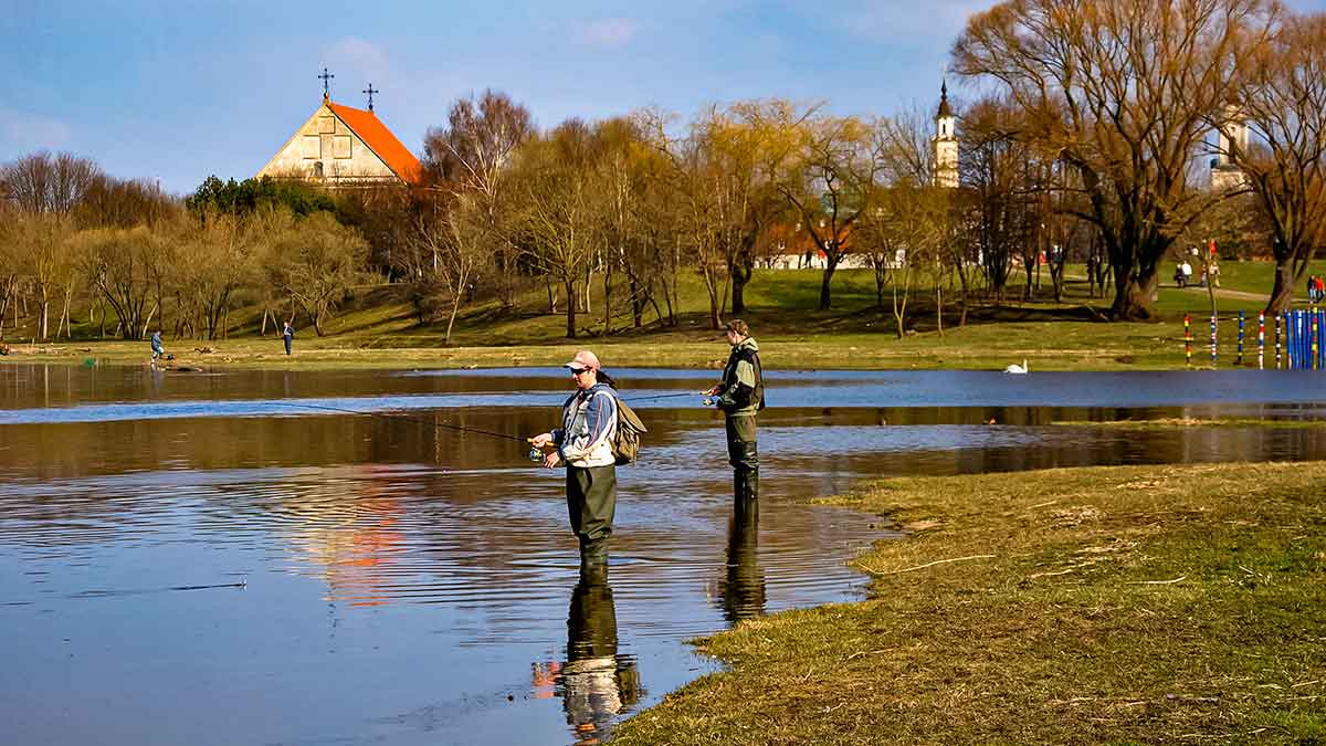 Jei žiemą nori sėkmingai pažvejoti, keliauk į miesto centrą. Pirma dalis
