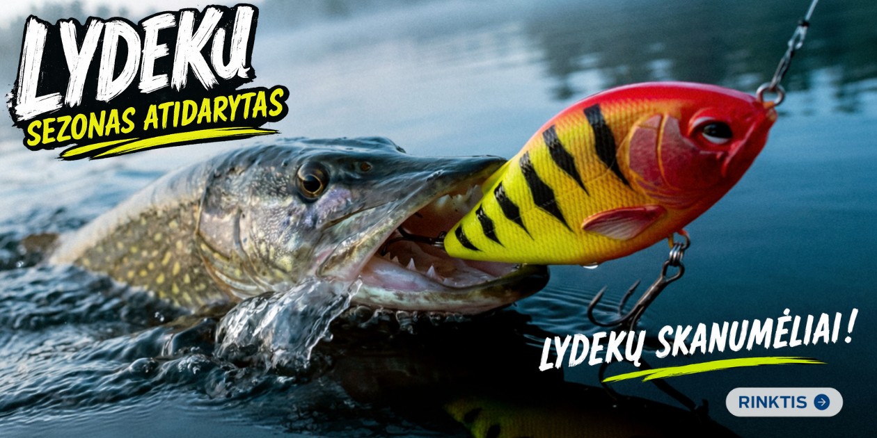Lydekų sezono atidarymas