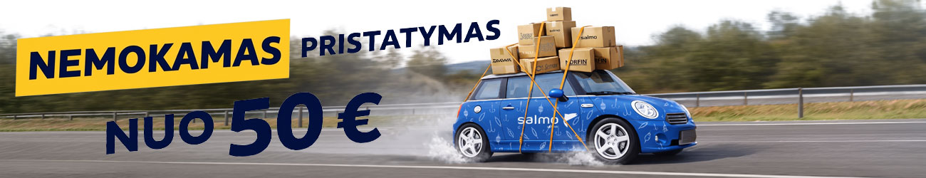 Nemokamas pristatymas nuo 50€