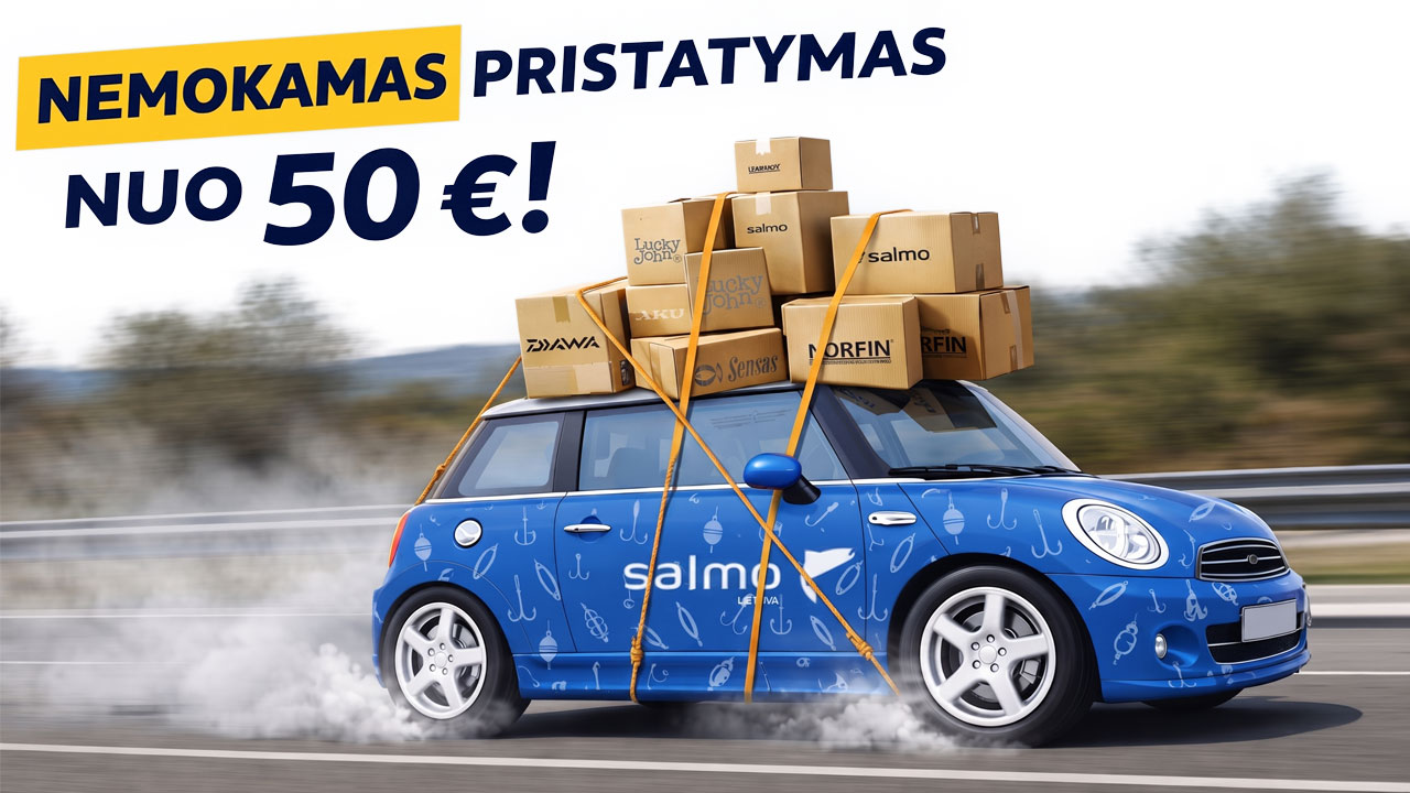 Nemokamas pristatymas nuo 50€
