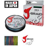 Valas pintas Daiwa J-Braid X8 300m Multicolor