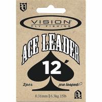 Pavadėlis muselinis Vision Ace Leader 12'