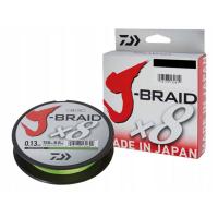 Valas pintas Daiwa J-Braid X8 300m Chartreuse