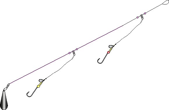 Sistema Balzer Edition Sea Surfcasting 120cm