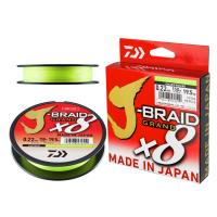 Valas pintas Daiwa J-Braid Grand X8 135m Chartreuse