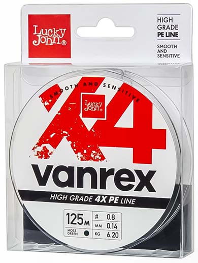 Valas pintas Lucky John Vanrex X4 Moss Green