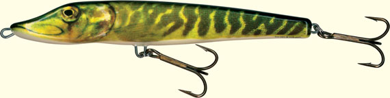 Salmo Jack – džerkas judantis side-to-side trajektorija