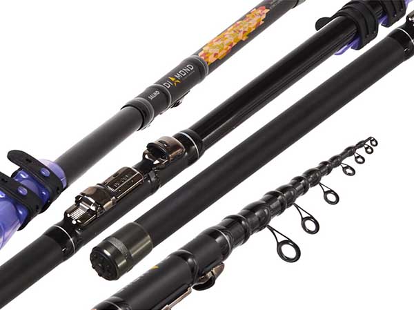 Suskleistos keturiametrinės Salmo Diamond Travel Bolognese ilgis toks pat kaip keturių pieštukų – 58 cm
