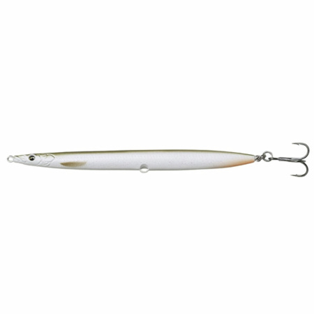 Vobleris SG Sandeel Pencil 12.5cm 19g S Matt White Tobis