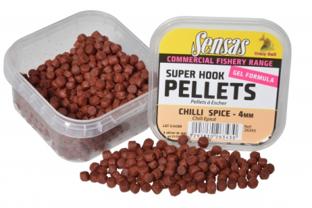 Peletės Sensas Super Hook Chili Spice 4mm