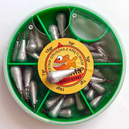 Svarelių rinkinys Salmo LP Middle 200g