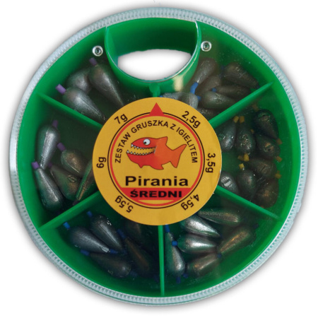 Svarelių rinkinys Salmo LP Middle 200g