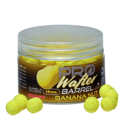 Boiliai StarBaits Pro Banana Nut Barrel Wafter 14mm 50gr