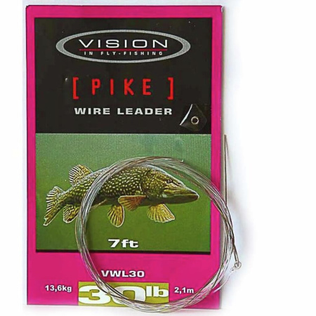 Pavadėlis Vision Pike Wireline 30 lbs