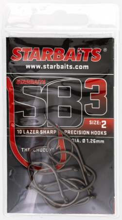 Kabliukai StarBaits SB3 Nr.2