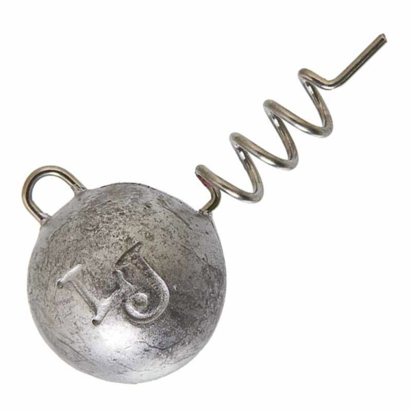 Svarelis įsukamas Lucky John Corkscrew Jig Ball 12g