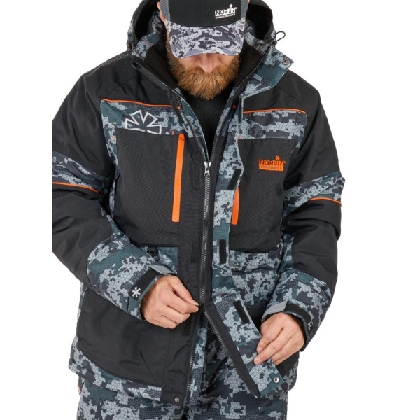 Kostiumas žieminis Norfin Discovery 3 Camo