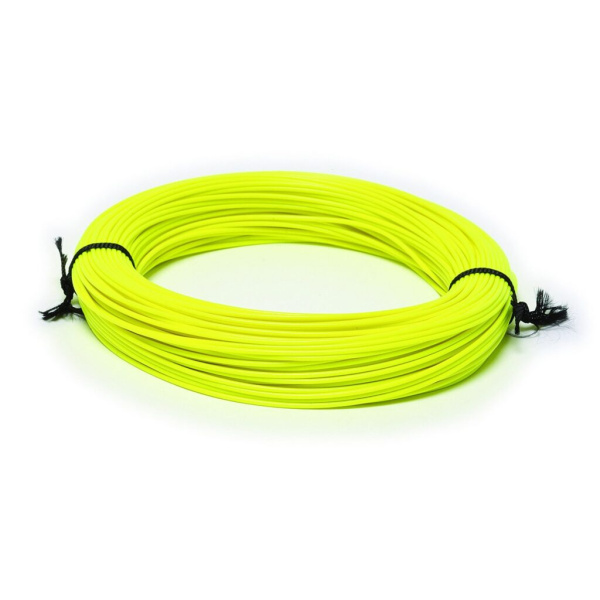 Valas muselinis Running line SALMON 1mm yellow