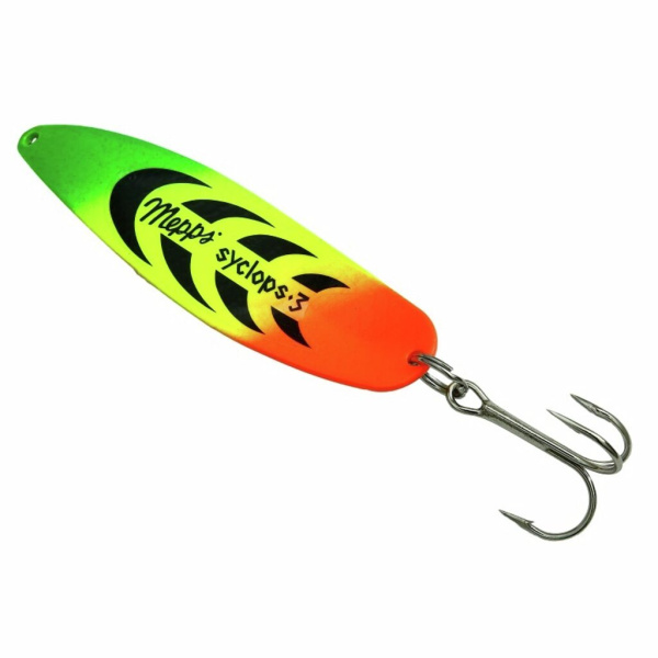 Blizgė Mepps Syclops Fluo Tiger Gold 3  26g