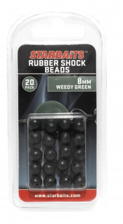 Elementas sistemai StarBaits Rubber Schock Beads 8mm