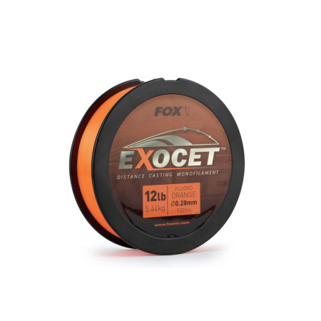 Valas Fox Exocet Fluoro Orange Mono 6.50kg 0.30mm 1000m