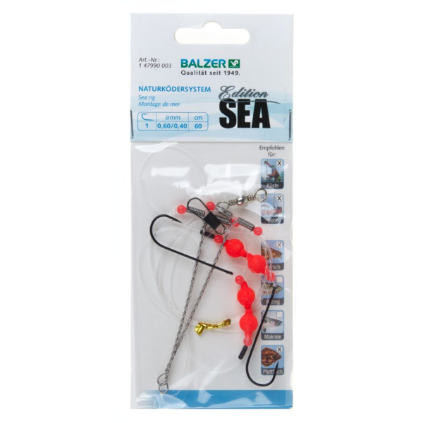 Sistema Balzer Edition Sea Natural Bait 60cm