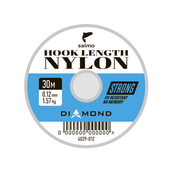 Valas Salmo Diamond Hook Length Nylon 30m