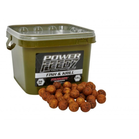 Boiliai StarBaits Power Feedz Fish&Krill 20mm 1,8kg