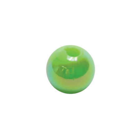 Karoliukai Lindy 5mm Green Pearl