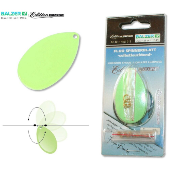 Elementas sistemai Balzer Edition 71° North Spinner Fin