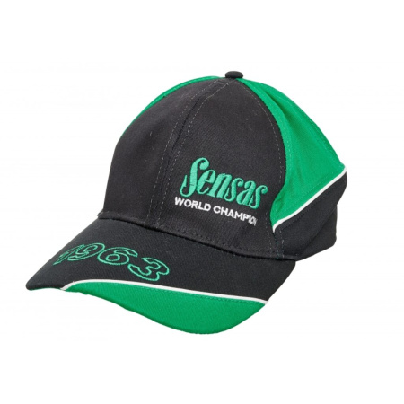Kepurėlė Sensas Fashion Black & Green