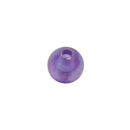 Karoliukai Lindy 5mm Purple Pearl