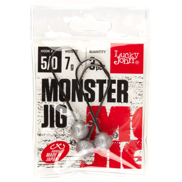 Galvakablis Lucky John Monster Jig #5/0, 7g